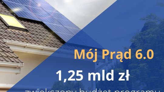 Dodatkowe fundusze na Mój Prąd!