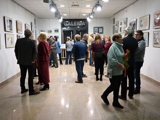 Akwarele - wernisaż wystawy Akwarele - wernisaż wystawy