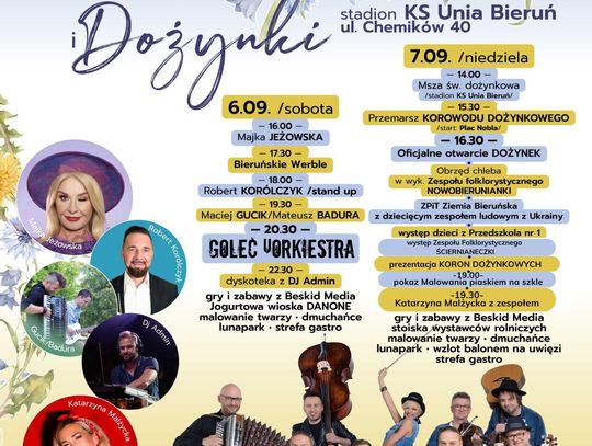 DNI BIERUNIA I DOŻYNKI 2025