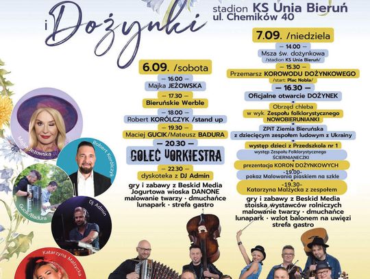 DNI BIERUNIA I DOŻYNKI 2025