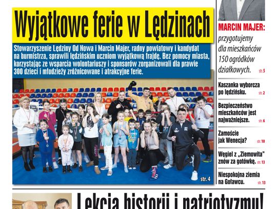 E-wydanie "Lędziny Nasza Gazeta" - luty 2024