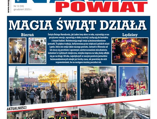 E-wydanie "Nasz Powiat" - grudzień 2025 E-wydanie "Nasz Powiat" - grudzień 2025