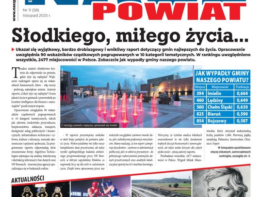 E-wydanie "Nasz Powiat" - listopad 2025