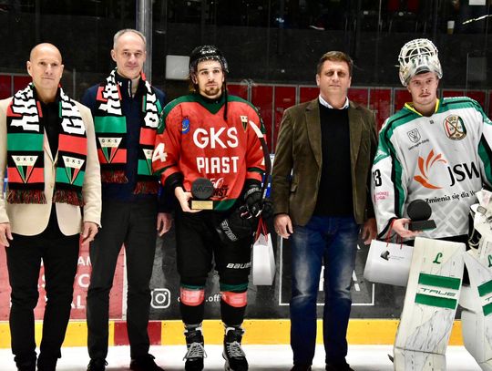 Hokeiści w hołdzie górnikom Hokeiści w hołdzie górnikom