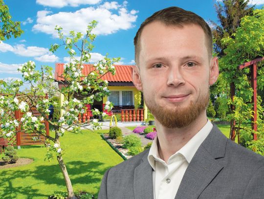 Marcin Majer, radny powiatowy i kandydat na burmistrza Lędzin: przygotujemy dla mieszkańców 150 ogródków działkowych po 300 metrów kwadratowych każdy.