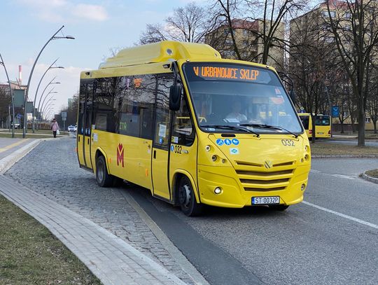 Na autobusach liczby zamiast liter