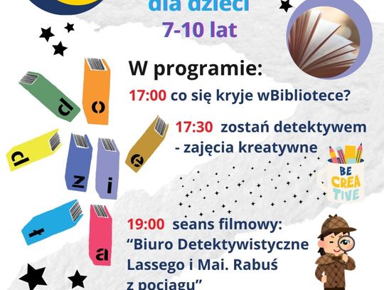 Noc w bibliotece
