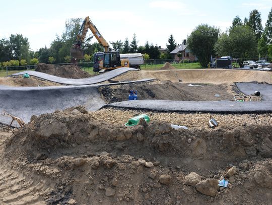 Pumptrack nabiera kształtów