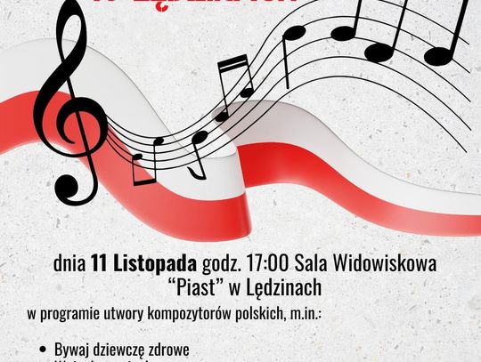 Wieczornica niepodległościowa w Lędzinach