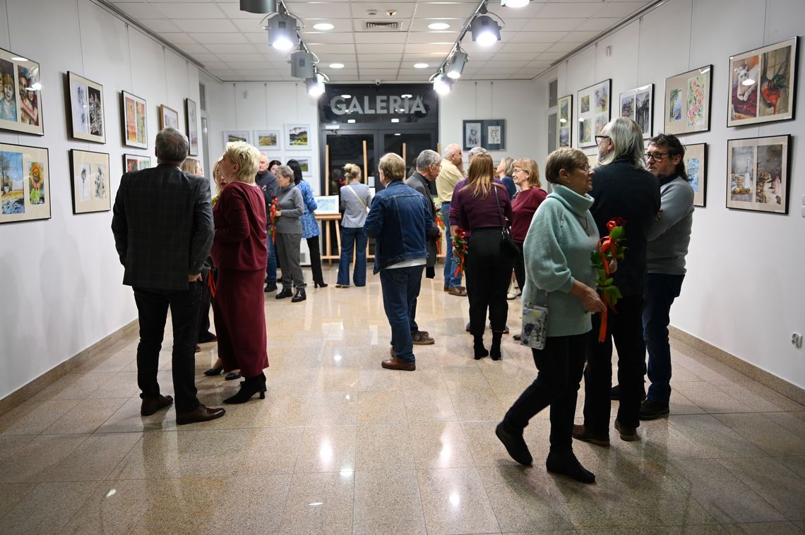 Akwarele - wernisaż wystawy