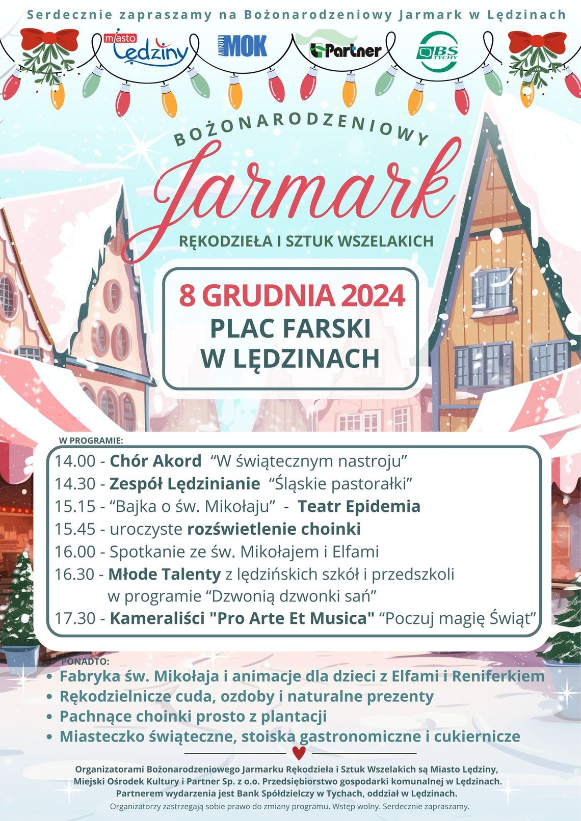 Bożonarodzeniowy Jarmark w Lędzinach