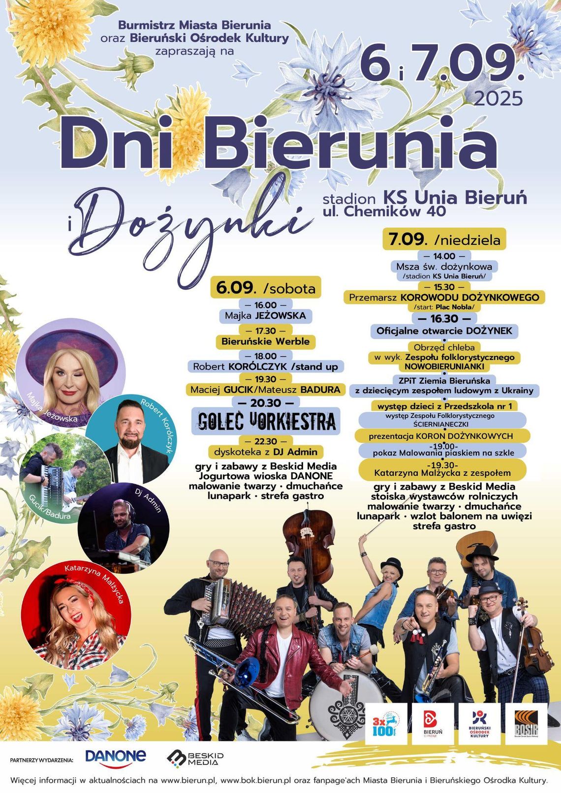 DNI BIERUNIA I DOŻYNKI 2025