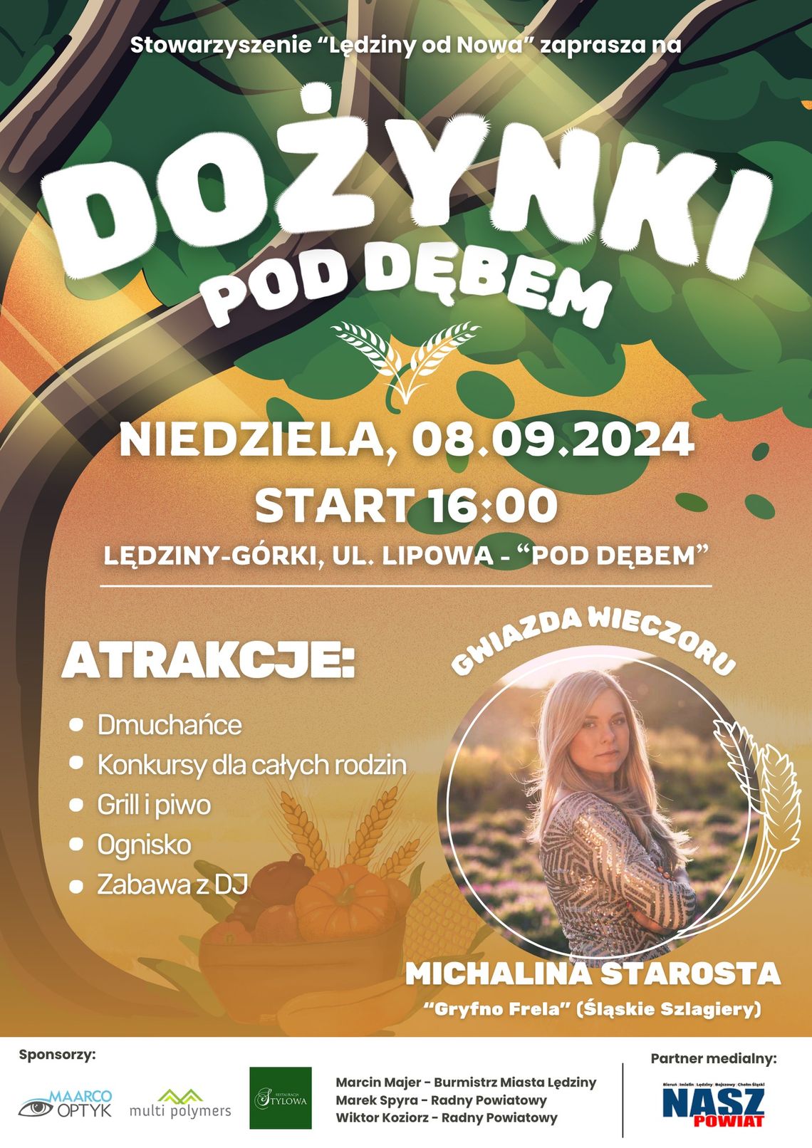 Dożynki w Lędzinach