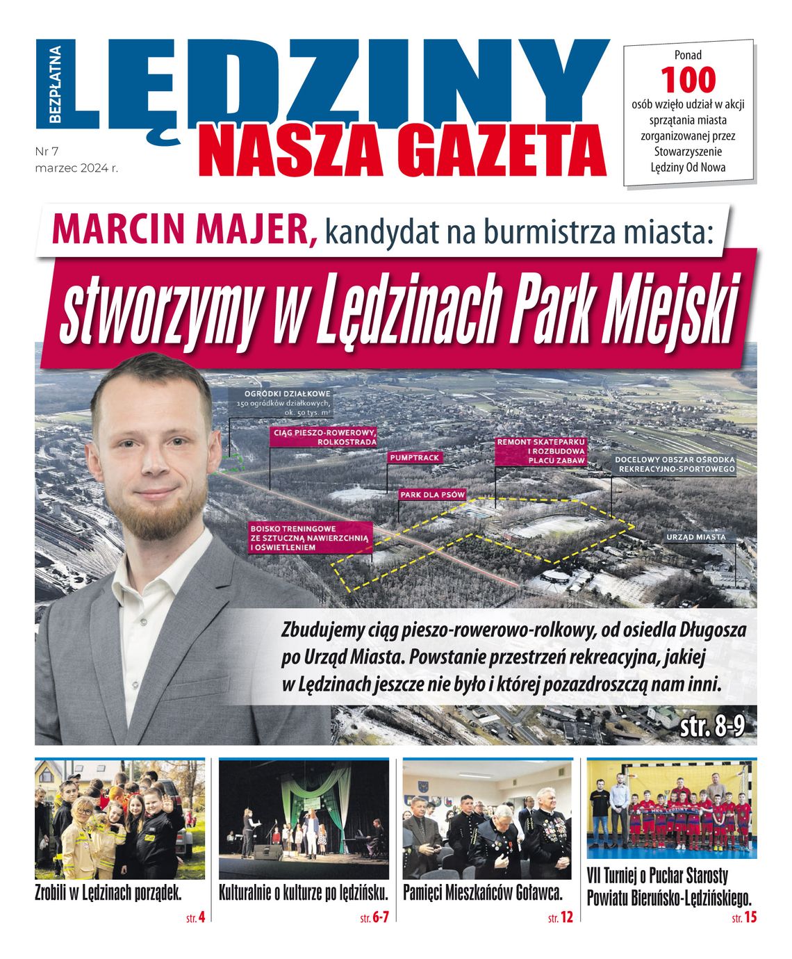 E-wydanie "Lędziny Nasza Gazeta" - marzec 2024