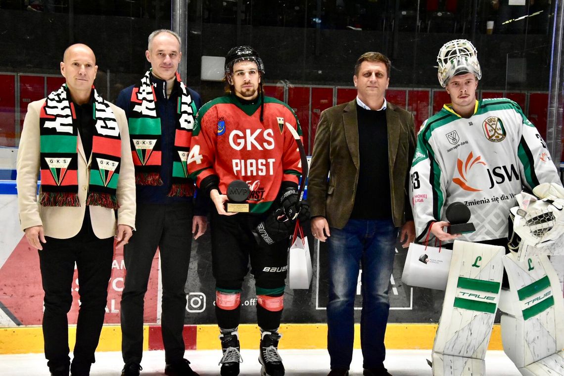 Hokeiści w hołdzie górnikom