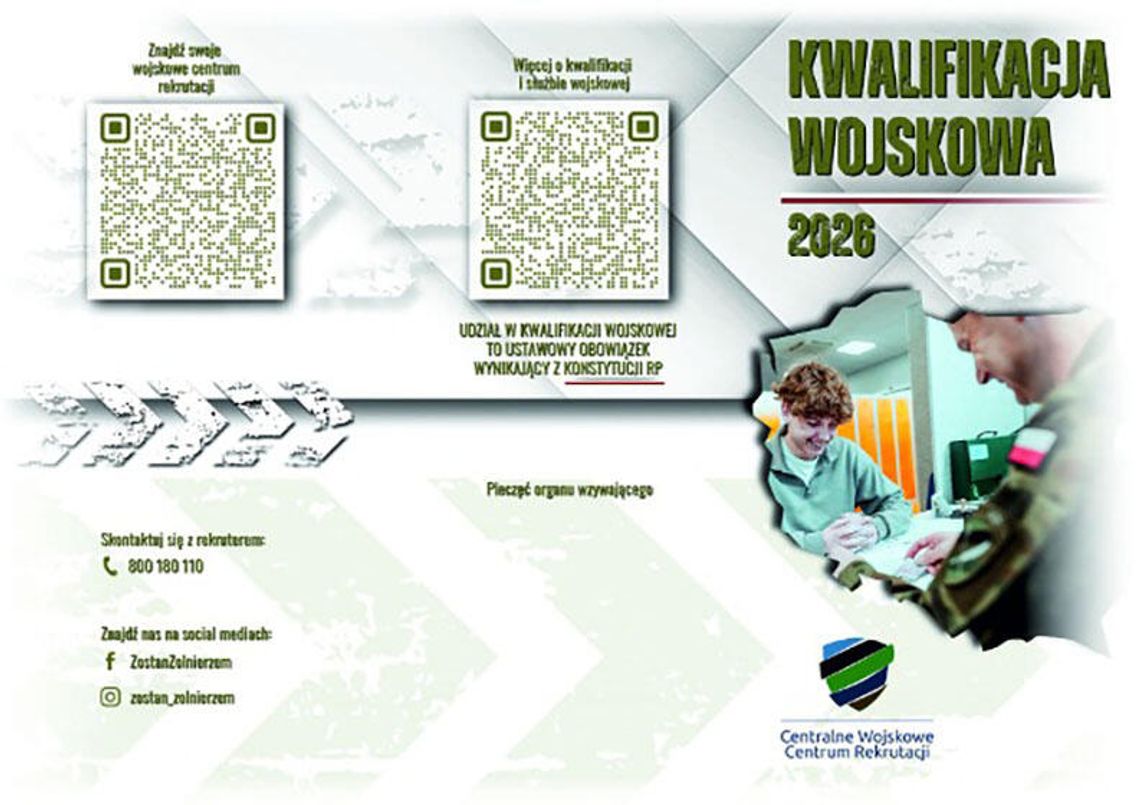 Kwalifikacja wojskowa 2026