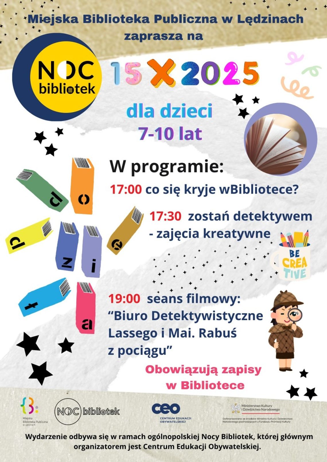Noc w bibliotece
