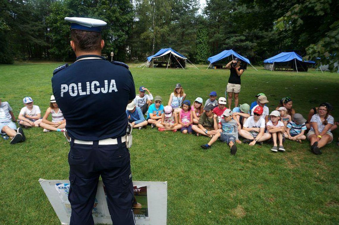 Policja apeluje o rozsądek i ostrożność podczas wakacji