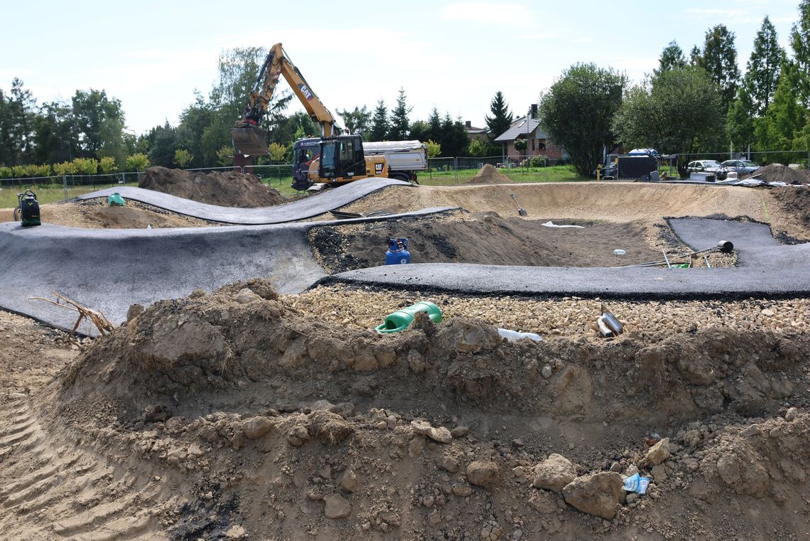 Pumptrack nabiera kształtów