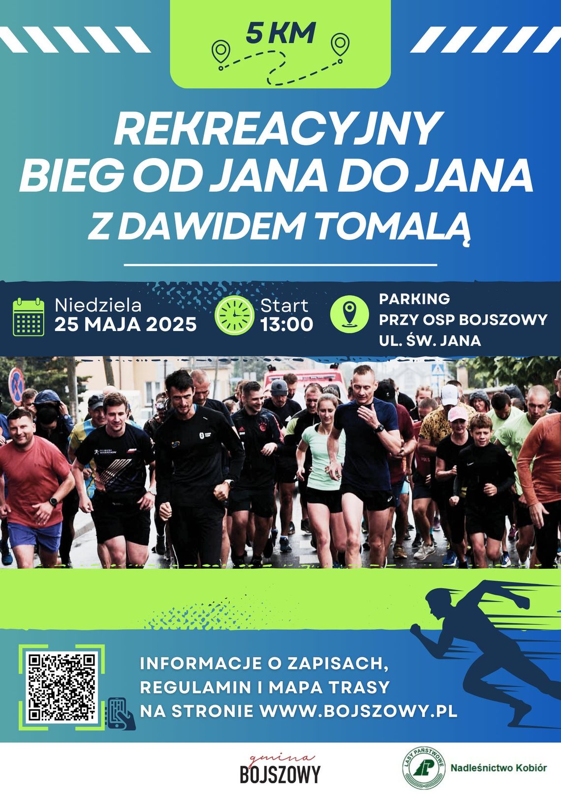 Rekreacyjny Bieg od Jana do Jana z Dawidem Tomalą 2025