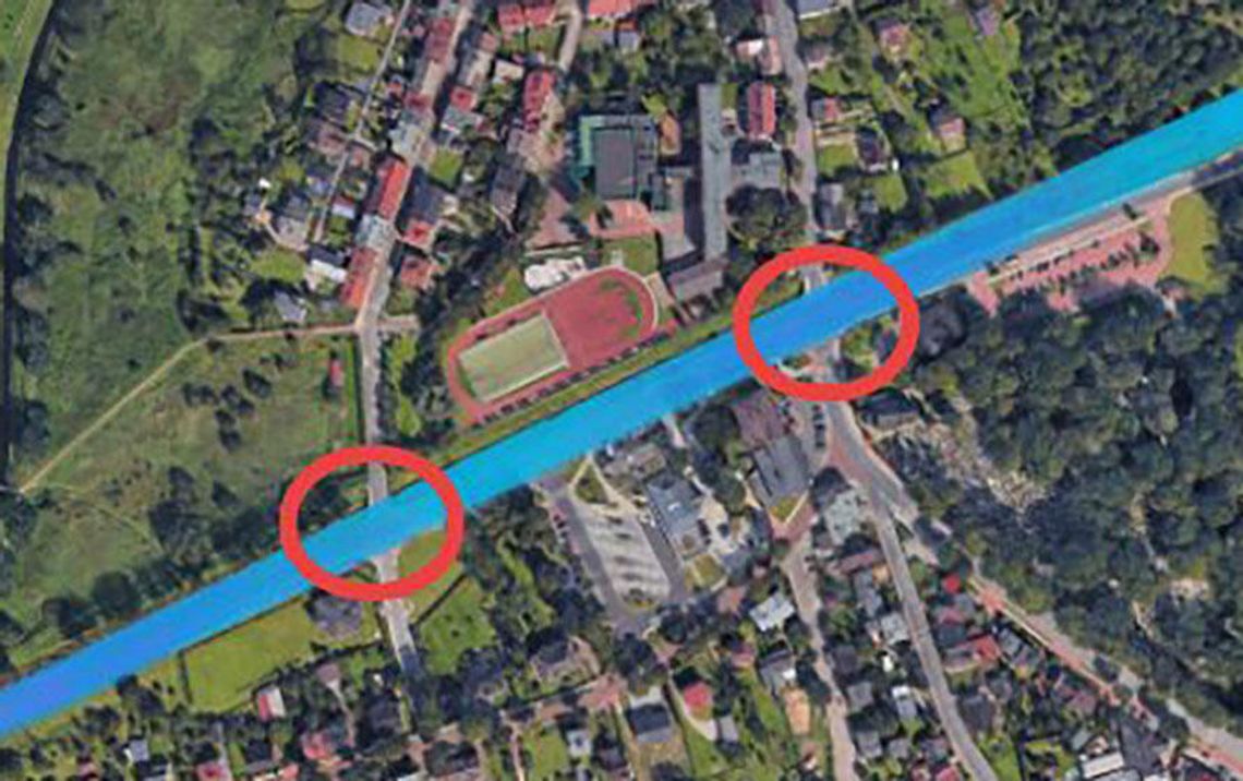 Rury w Potoku Stawowym