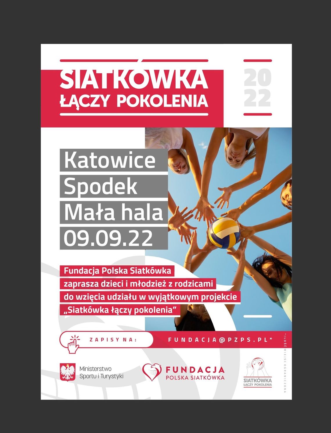 Siatkówka łączy pokolenia w Katowicach
