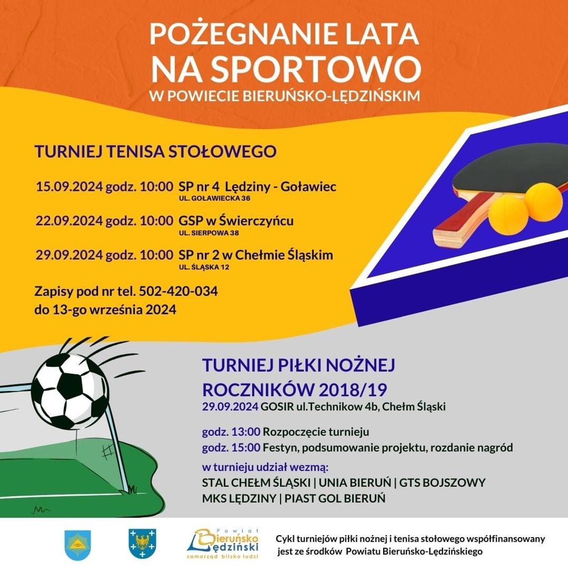 Sportowe pożegnanie lata