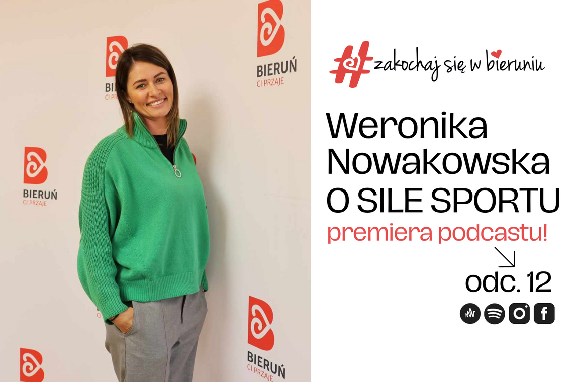 Weronika Nowakowska: "Sport buduje więzi i kształtuje charakter" [NOWY ODCINEK PODCASTU]