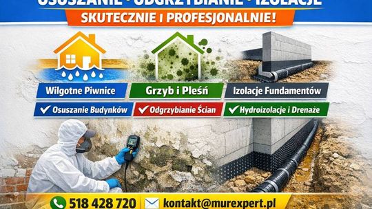 Iniekcja krystaliczna i podcinka ścian - trwała izolacja pozioma fundamentów Śląsk Iniekcja krystaliczna i podcinka ścian - trwała izolacja pozioma fundamentów Śląsk