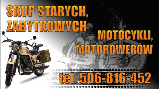 KUPIĘ STARE ZABYTKOWE MOTOCYKLE MOTOROWERY MOTORY!