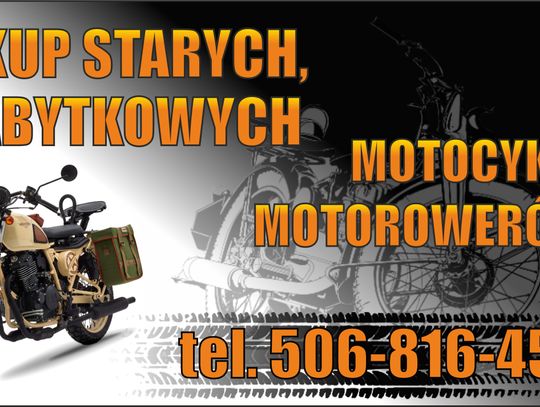 KUPIĘ STARE ZABYTKOWE MOTOCYKLE MOTOROWERY MOTORY!