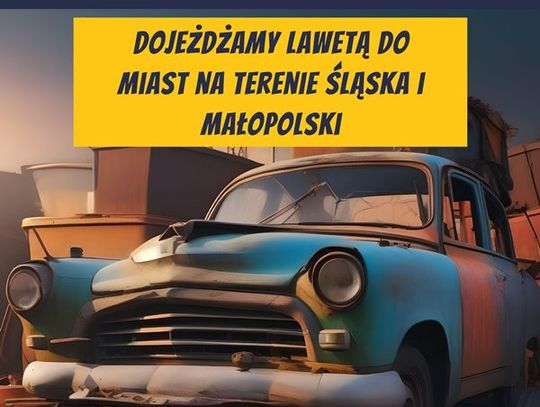 Złomowanie aut - Śląsk, Małopolska - Dojazd