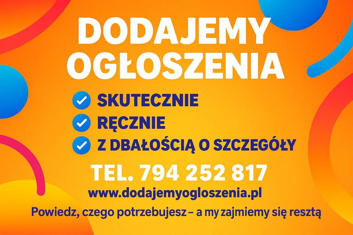 Nawet 800 portali - ręczne dodawanie ogłoszeń Nawet 800 portali - ręczne dodawanie ogłoszeń