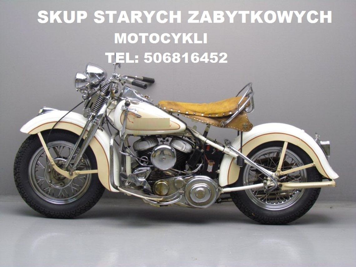 SKUP STARYCH ZABYTKOWYCH MOTOCYKLI MOTOROWERÓW MOTORÓW PRL
