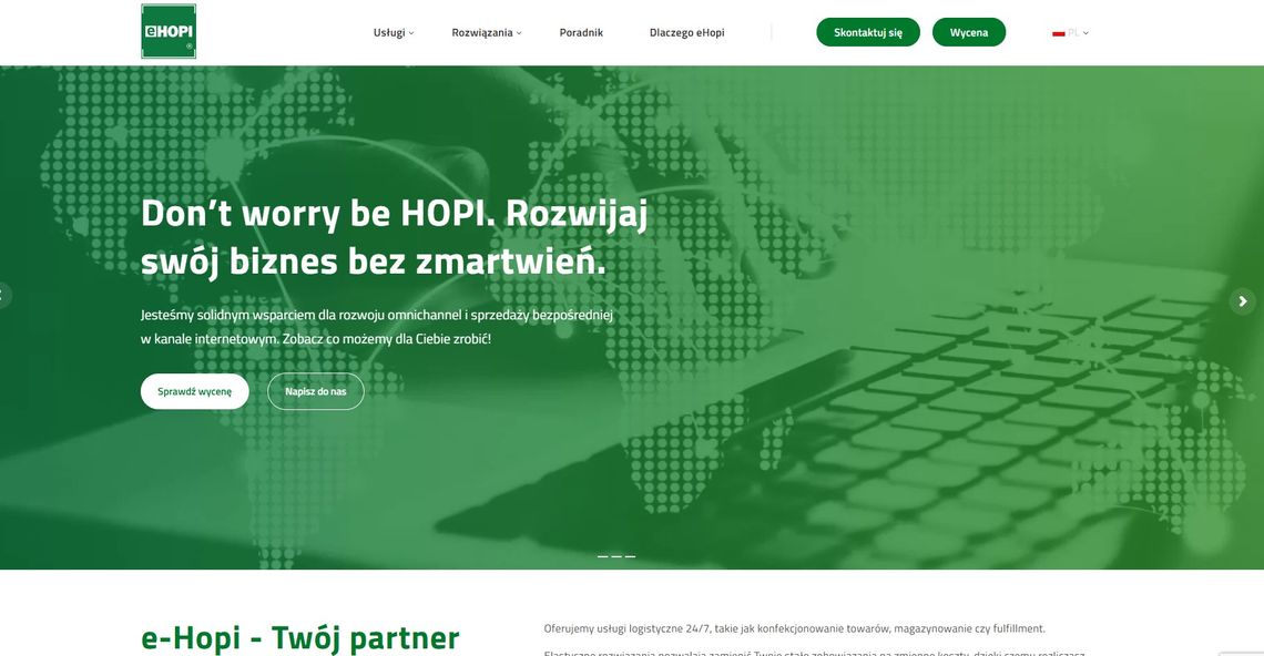 eHopi - logistyka dla e-commerce eHopi - logistyka dla e-commerce