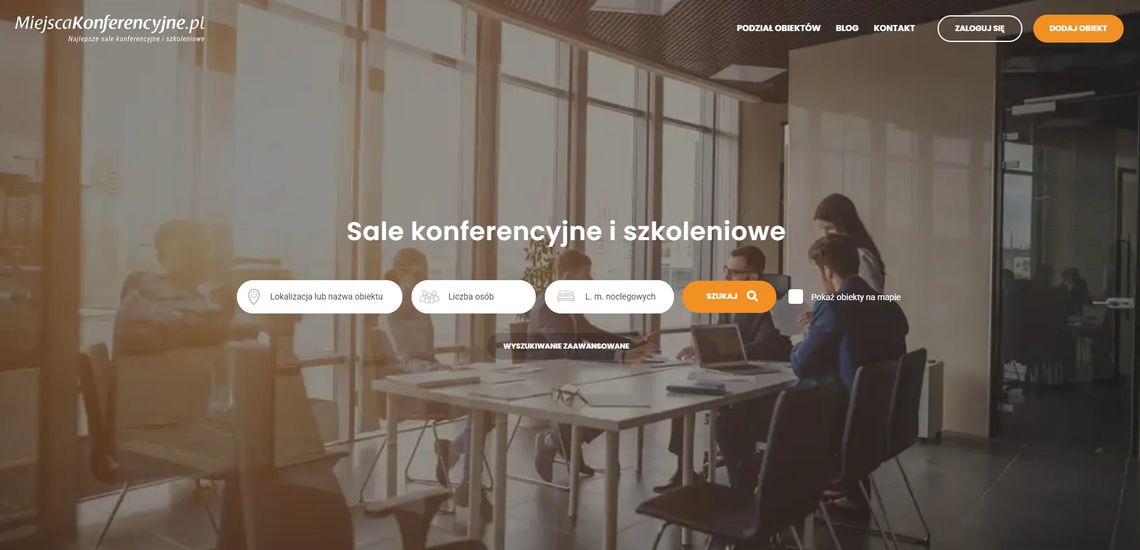 MiejscaKonferencyjne.pl - znajdź salę na konferencję