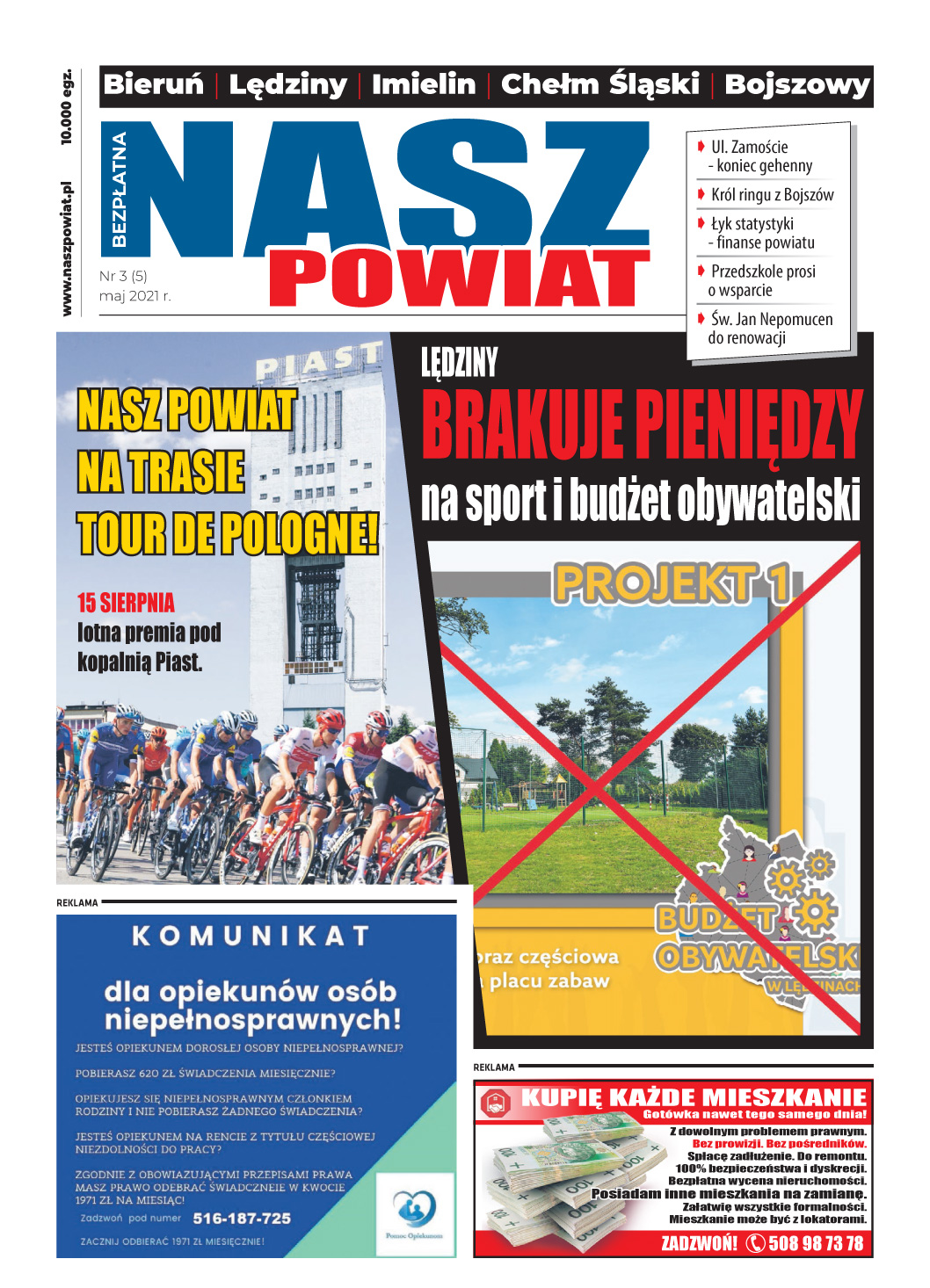 E-wydanie "Nasz Powiat" - maj 2021