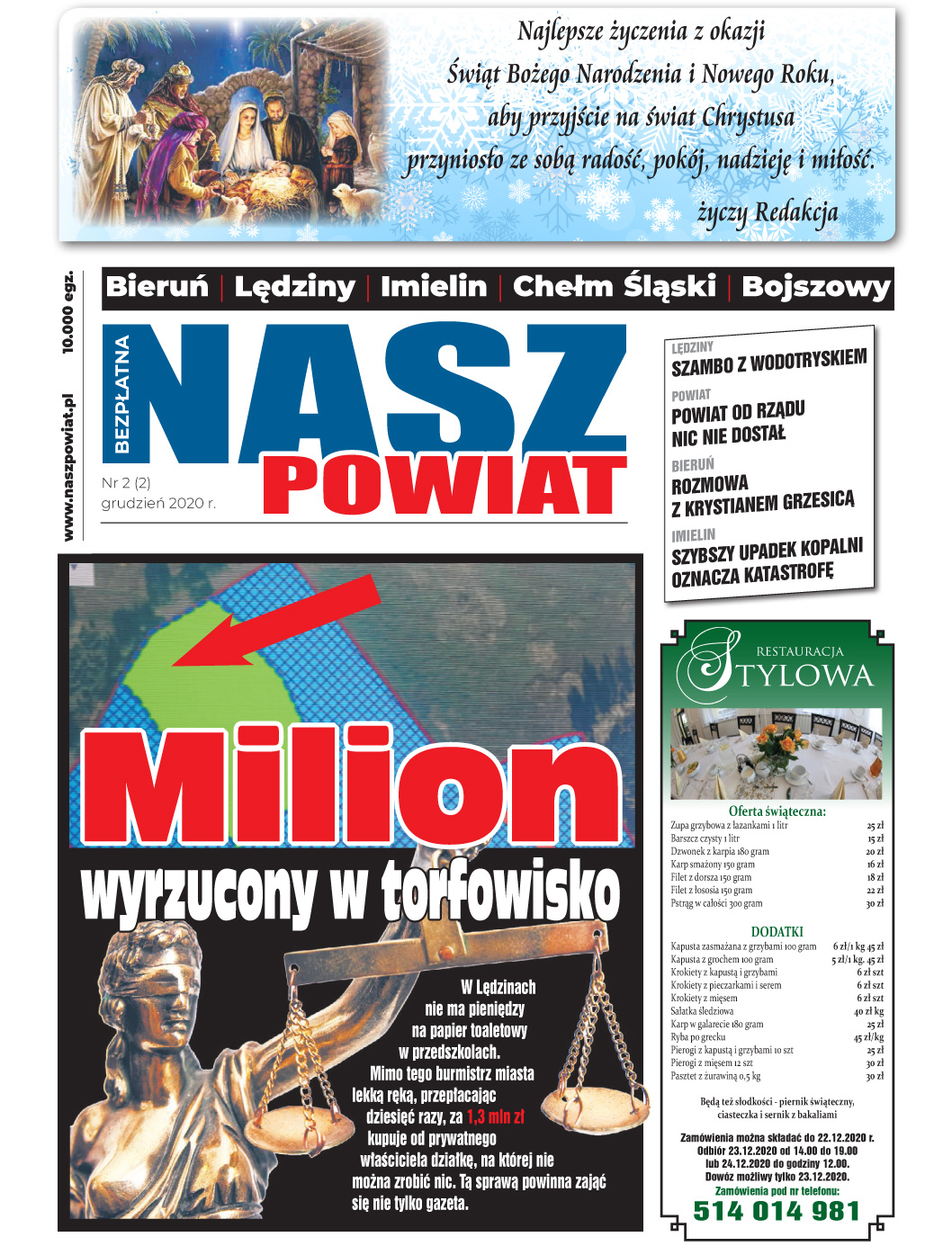 E-wydanie "Nasz Powiat" - grudzień 2020